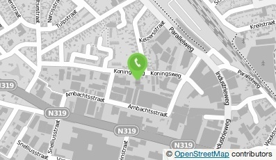 Bekijk kaart van Koos Prins Groenten en Fruit B.V. in Winterswijk