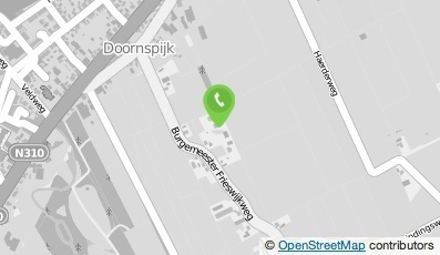 Bekijk kaart van Onderhoudsbedrijf C. V. Reeuwijk in Doornspijk