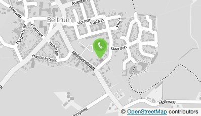 Bekijk kaart van Garagebedrijf Beltrum in Beltrum
