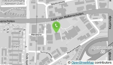 Bekijk kaart van Oukro B.V.  in Apeldoorn