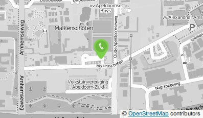 Bekijk kaart van V.O.F. D in Apeldoorn