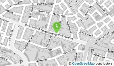 Bekijk kaart van Schildersbedrijf Jonker  in Apeldoorn