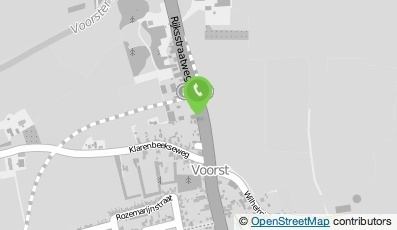 Bekijk kaart van Autobedrijf Vos  in Voorst (gemeente Voorst Gelderland)