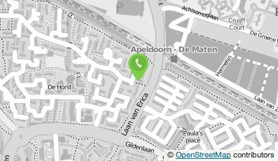 Bekijk kaart van Schoonheidssalon Wilma van Veldhuizen in Apeldoorn