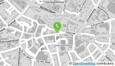 Bekijk kaart van Café De Zaak in Lichtenvoorde