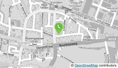 Bekijk kaart van Rijschool Horstman in Vorden