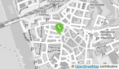 Bekijk kaart van V.O.F. Eetcafe De Deur in Zutphen