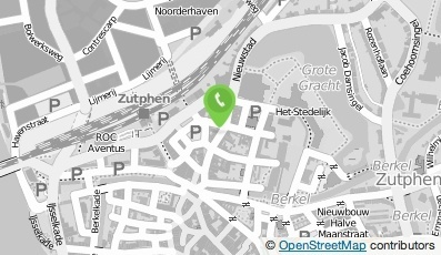 Bekijk kaart van Coffeeshop Liberty  in Zutphen