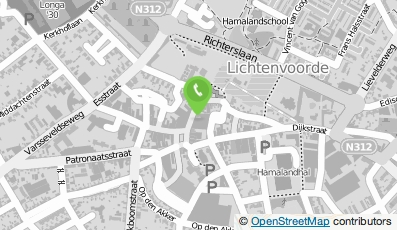 Bekijk kaart van Handelskantoor Baitz in Lichtenvoorde