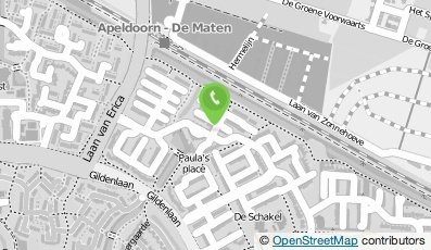 Bekijk kaart van Gitaarpraktijk  'Down Under' in Apeldoorn