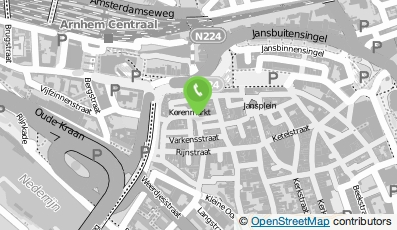 Bekijk kaart van Bloopers Café B.V. in Arnhem