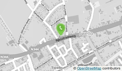 Bekijk kaart van Benzinestation De Parckelaer in Twello