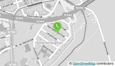 Bekijk kaart van Vos Projects in Steenenkamer