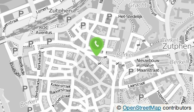 Bekijk kaart van Drukkerij Poelen in Zutphen