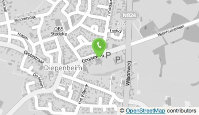 Bekijk kaart van Zalencentrum Diepenheim in Diepenheim