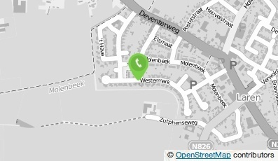 Bekijk kaart van Bouwservice Wijers  in Laren (Gelderland)