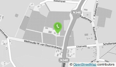 Bekijk kaart van Boomkwekerij Vossebelt B.V. in Wesepe
