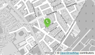 Bekijk kaart van V.O.F. van Ommen & Kroes  in Wezep