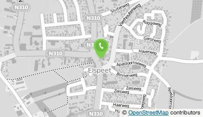 Bekijk kaart van Lilyfield in Elspeet
