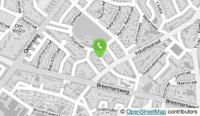 Bekijk kaart van Tegelzetbedrijf Oude Geerdink  in Hengelo (Overijssel)