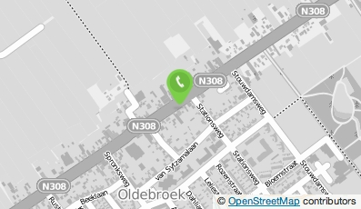 Bekijk kaart van J. van Aanholt Beheer B.V. in Oldebroek