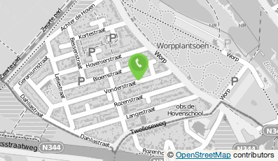 Bekijk kaart van Stucadoorsbedrijf M. Janssen in Deventer