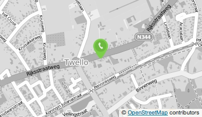Bekijk kaart van Schildersbedrijf Nijhof & Zn in Twello