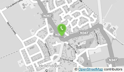 Bekijk kaart van Tegelzetbedrijf H. Willems in Hellendoorn