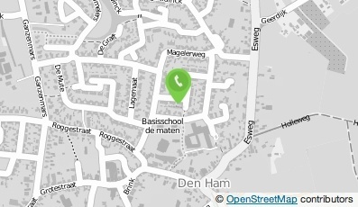 Bekijk kaart van Rietdekkersbedrijf Wemekamp B.V. in Den Ham (Overijssel)