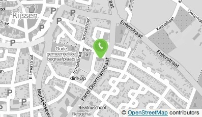 Bekijk kaart van Cafetaria de Graaf in Rijssen