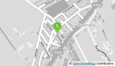 Bekijk kaart van Servicepunt Doornspijk in Doornspijk