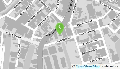 Bekijk kaart van Autobedrijf Boveree in Deventer