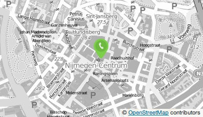Bekijk kaart van Hofland Optiek Nijmegen in Nijmegen