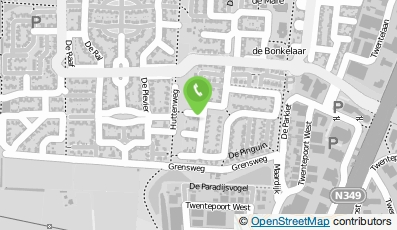 Bekijk kaart van Winkelpoort in Almelo