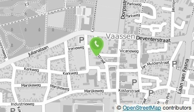 Bekijk kaart van Haarstudio Headlines in Vaassen