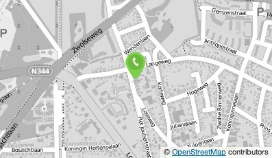 Bekijk kaart van Schildersbedrijf D.J.F. Amptmeijer in Apeldoorn