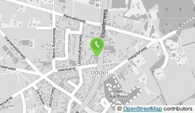 Bekijk kaart van Verf- en Behangspeciaalzaak Van Vliet in Uddel