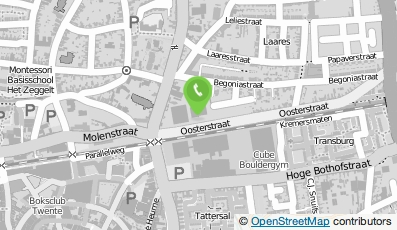 Bekijk kaart van Kinderfysioteam Enschede in Enschede
