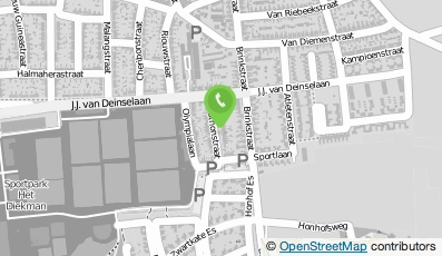 Bekijk kaart van Vunderink & Oosterveld in Enschede