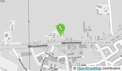 Bekijk kaart van Installatiebedrijf B. van der Meer B.V. in Kootwijkerbroek