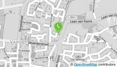 Bekijk kaart van De Ruif Vaassen Holding B.V. in Vaassen