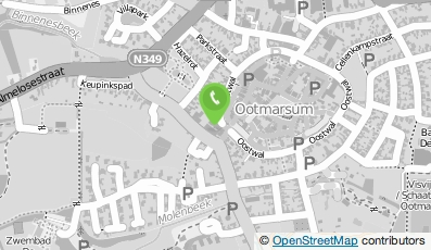 Bekijk kaart van Stadshotel Ootmarsum in Ootmarsum