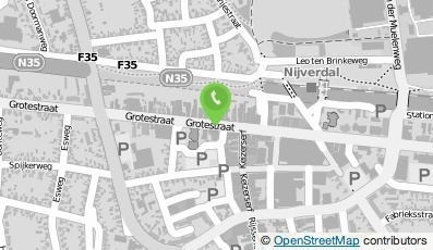 Bekijk kaart van Tandartsenpraktijk Het Centrum B.V. in Nijverdal