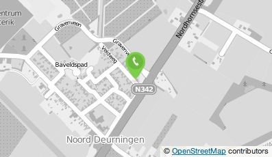 Bekijk kaart van Dinkelstroom in Denekamp
