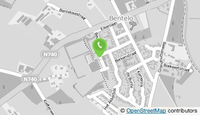 Bekijk kaart van Supermarkt Bentelo in Bentelo