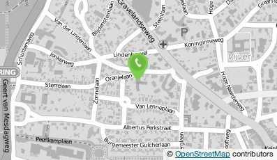 Bekijk kaart van Residence Oranjestaete Villa Marijke Elisabeth in Hilversum