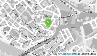Bekijk kaart van Inhoud Telt in Deventer