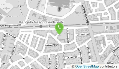 Bekijk kaart van Theaterproducties en Toneelschool Het Hof in Hengelo (Overijssel)