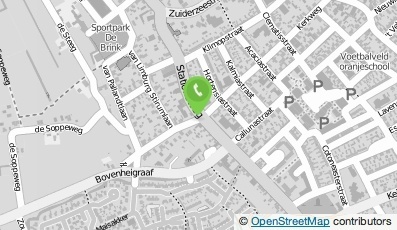 Bekijk kaart van Klussenbedrijf Doornewaard  in Wezep