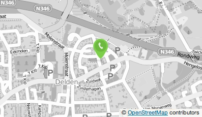 Bekijk kaart van Hotel Restaurant Sevenster in Delden